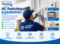 AC switchbox installation