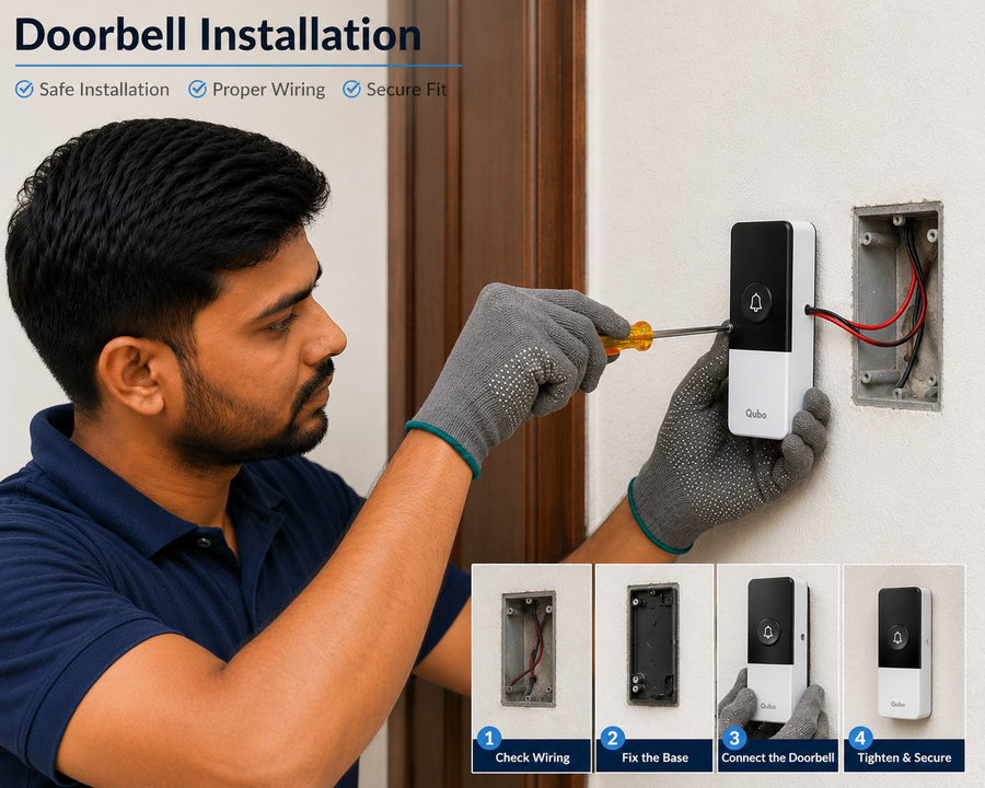 Doorbell installation