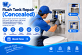 Flush tank repair (concealed)