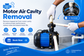 Motor air cavity removal