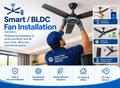 Smart/BLDC fan installation