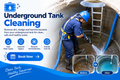 Underground tank cleaning