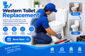 Western toilet replacement